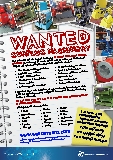 Wanted surplus heavy duty welding machines